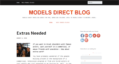 Desktop Screenshot of modelsdirectblog.com